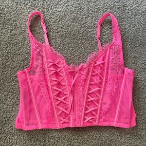 Victoria’s Secret corset bra top